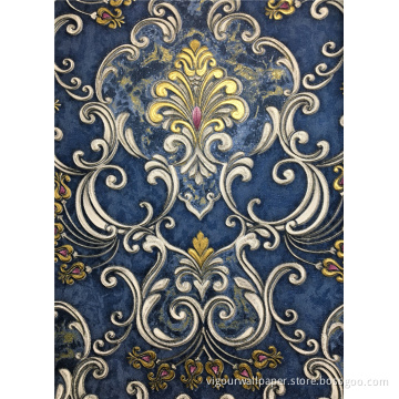 Damacus Deep Emboss Wallpaper for Home decor Wallcovering
